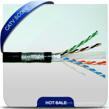 Cable de red terrestre SFTP CAT6A con cruce y ripcord